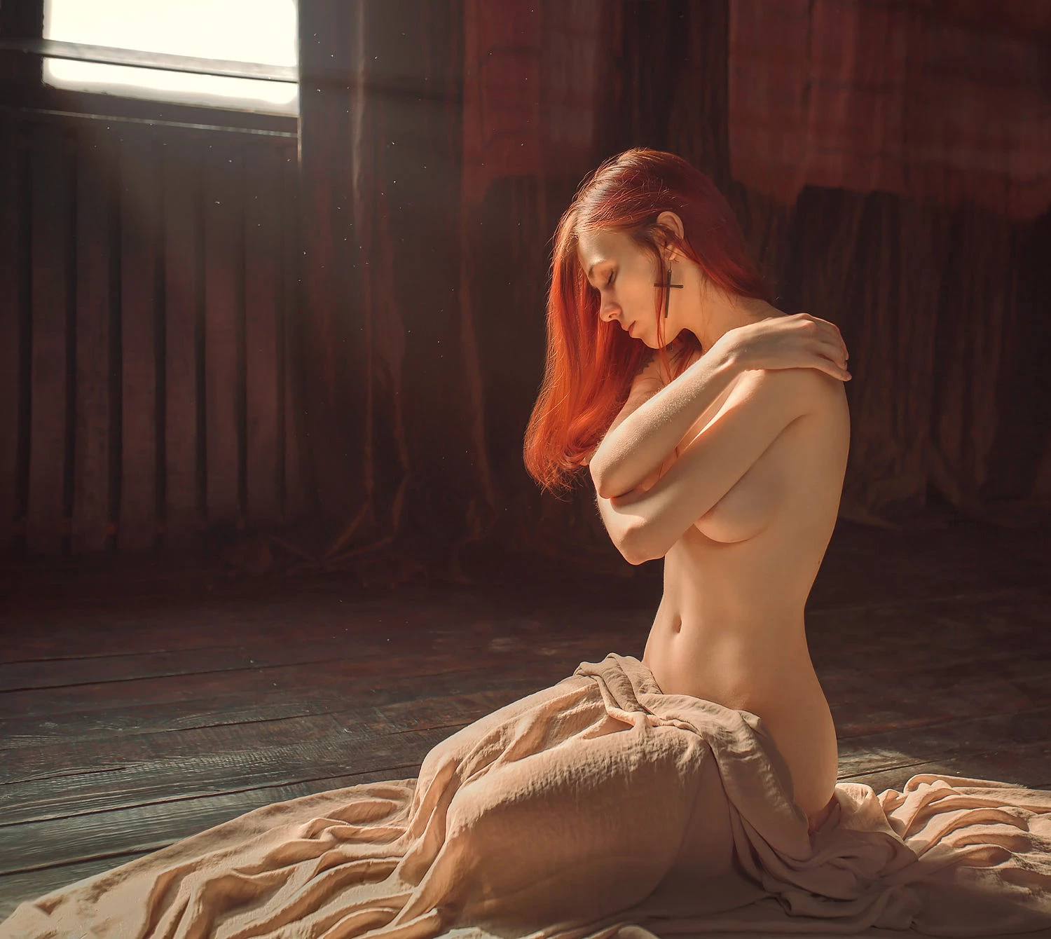 俄羅斯紅髮美女《Eva Chehova》神造美體+中性美顏 簡直是藝術的維納斯-10