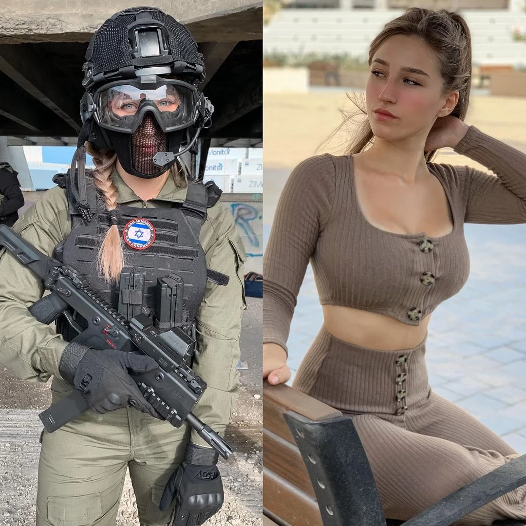 戰力無敵 以色列女兵Natalia Fadeev美顏搭軍服想被掃射-8
