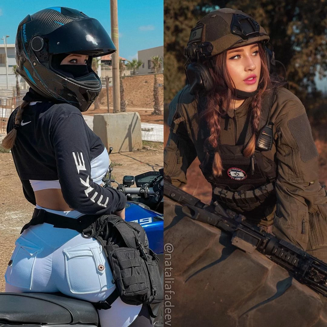 戰力無敵 以色列女兵Natalia Fadeev美顏搭軍服想被掃射-10