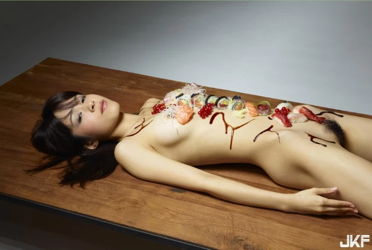 傳說中見過 卻沒有吃過的女體壽司視覺饗宴-7
