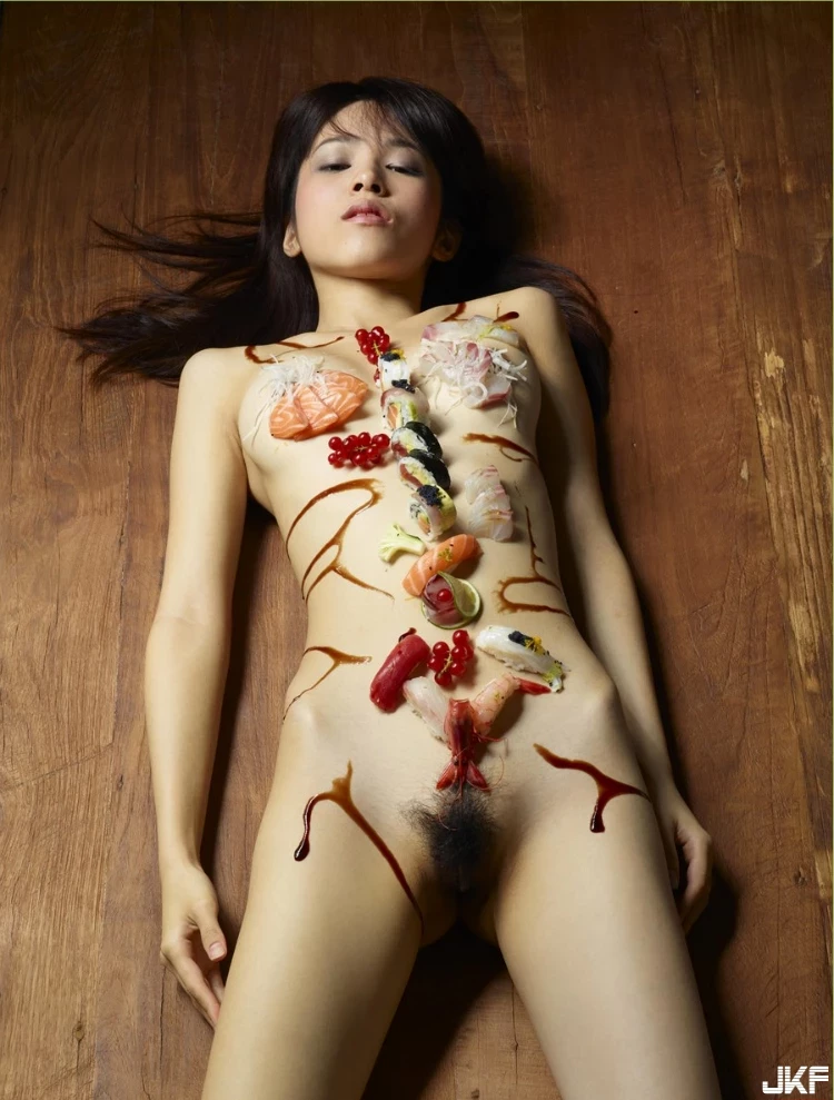 傳說中見過 卻沒有吃過的女體壽司視覺饗宴-20